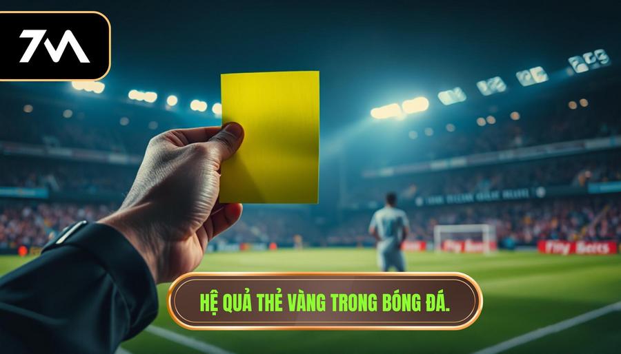 3. Hệ quả thẻ vàng trong bóng đá.