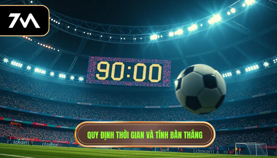 3. Quy định thời gian và tính bàn thắng